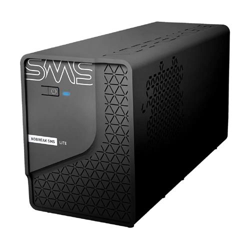 Nobreak SMS Lite 1200VA, Bivolt/115V, Senoidal, 6 Tomadas, Preto