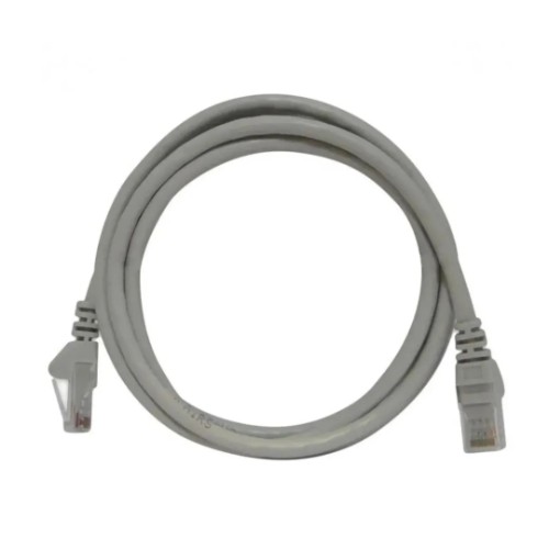 Cabo de Rede Prysmian Patch Cord CAT6, U/UTP, LSZH, 24 AWG, RJ45, 5 Metros, Cinza, 10718544