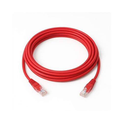 Cabo de Rede, Patch Cord U/UTP Categoria 6 Sohoplus, 0,5 m, CMX T568A/B, Vermelho