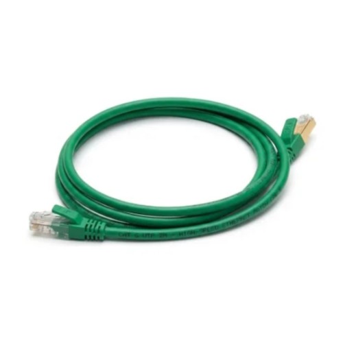 Cabo de Rede Prysmian Patch Cord CAT6, U/UTP, LSZH, 24 AWG, RJ45, 2,5 Metros, Verde, 10718556