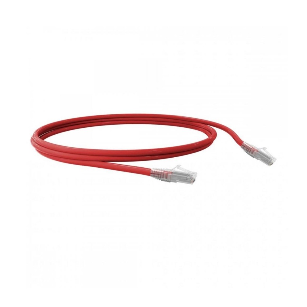 Patch Cord, Sohoplus, Cat.6 U/UTP CMX 5,0m T568A/B, 35123010, Vermelho
