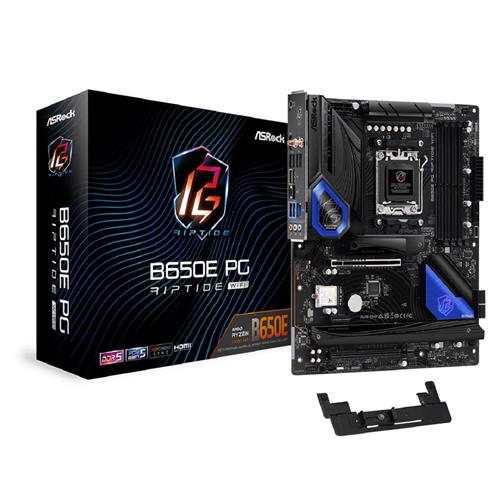 Placa Mãe ASRock B650E PG Riptide WiFi, Chipset B650, AMD AM5, ATX, DDR5