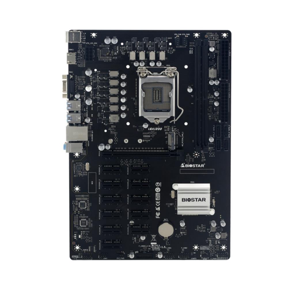 Placa-Mãe BIOSTAR TB560-BTC PRO LGA 1200, Chipset Intel B560, DDR4, 64GB, XMP, ATX, Preto