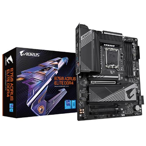 Placa Mãe Gigabyte B760 Aorus Elite DDR4, Chipset B760, Intel LGA 1700, ATX