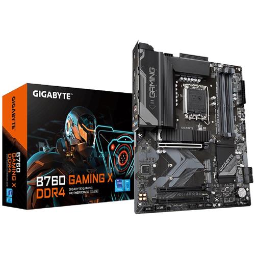 Placa Mãe Gigabyte B760 Gaming X DDR4, Chipset B760, Intel LGA 1700, ATX
