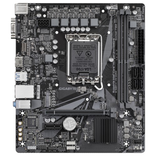 Placa-Mãe Gigabyte, B760M K V2 DDR, LGA1700, B760, 64GB, M.2 NVMe PCIe 3.0, Micro ATX