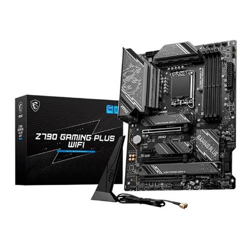 Placa Mãe MSI Z790 Gaming Plus Wifi, DDR5, LGA 1700, ATX, Chipset Intel Z790, M.2,