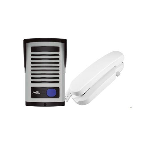 Porteiro Eletrônico AGL P-20 ABS, Comunicação de Porta, Cinza