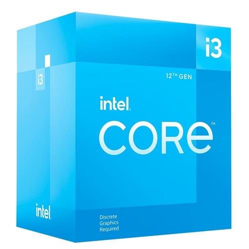 Processador Intel Core i3-12100F, 3.3GHz (4.3GHz Turbo), 4-Core 8-Threads, Cache 12MB, LGA 1700