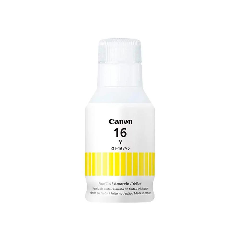 Refil de Tinta Canon GI-16 Amarelo, 135ml, 4420C001AA