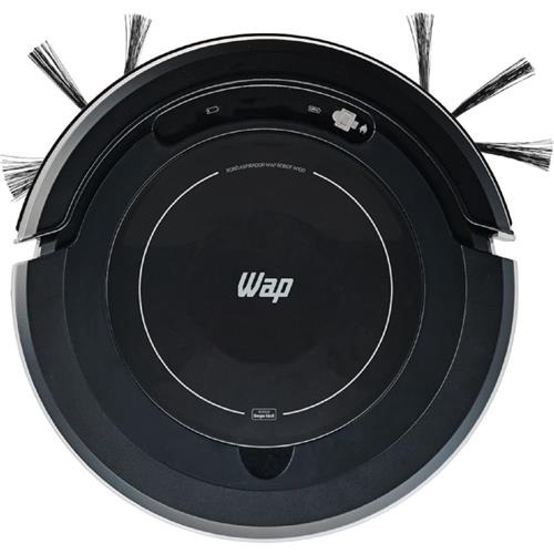 Robô Aspirador de Pó WAP Robot W100, 250ml, Bivolt, Preto