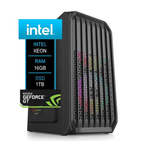 Servidor YON Xeon E3-1220, SSD 240 Sata, 16 GB 3200 MHz, HD 1 TB, VGA GT610