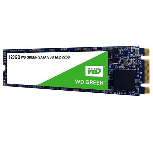 SSD WD Green, 120GB, M.2 Sata III 2280, Leitura 545MB/s e Gravação 465MB/s