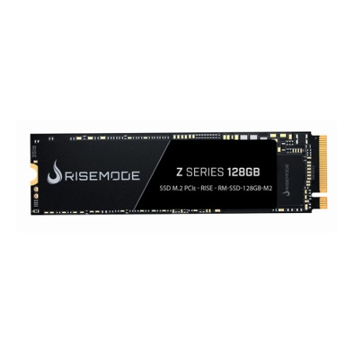 SSD M.2 NVMe Rise Mode Z Series, 128GB, PCIe 3.0 x4, Leitura 1800MB/s, Gravação 800MB/s