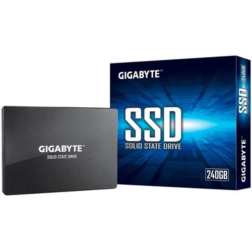 SSD Gigabyte, 240GB, Sata III, Leitura 500MB/s e Gravação 420MB/s