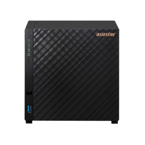 Storage ASUSTOR 4 baias, CPU Dual-Core 1.6GHz, 2GB RAM DDR4, Preto