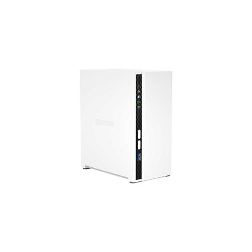 Storage NAS QNAP TS-233, Processador Quad-Core, Ethernet Gigabit, 2 Baias HD/SSD
