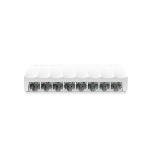 Switch Fast Ethernet 8 Portas TP-Link LS1008, 100 Mbps, Plug and Play, Branco