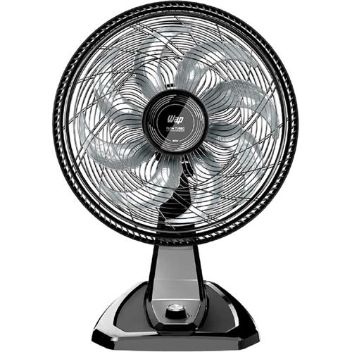 Ventilador de Mesa WAP Flow Turbo 50cm, com 8 Pás, 180W, 220V, Preto