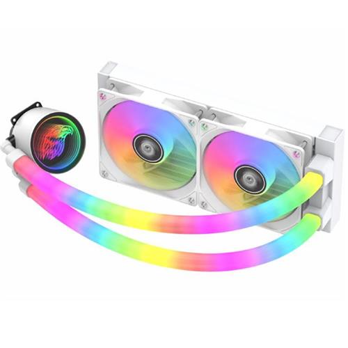 Water Cooler K-Mex WAC5, ARGB, 240mm, Intel, AMD, Branco