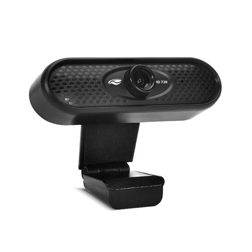 Webcam C3Tech WB-71BK, HD 720p, USB, 3.5mm, Preto