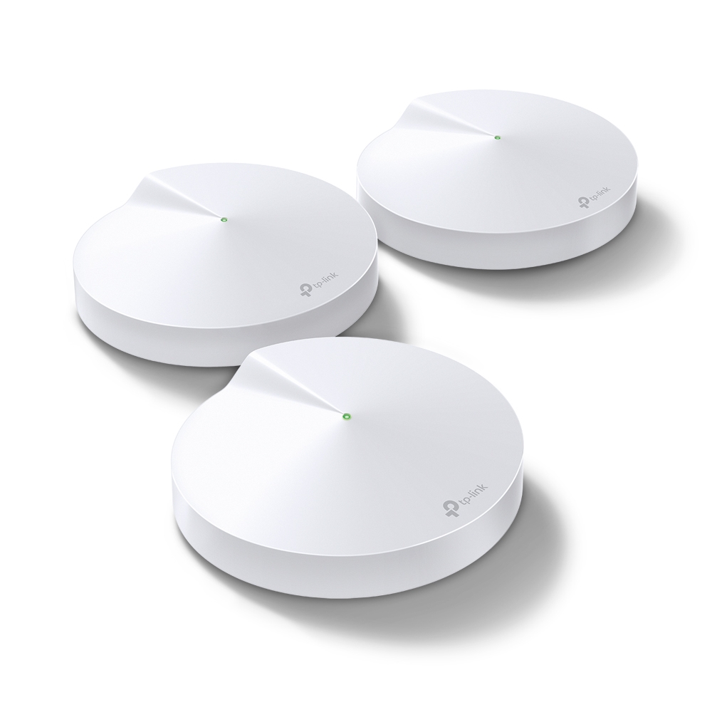 Roteador TP-Link Deco M5 Mesh, Dual Band, AC1300, Gigabit, 3 Peças, Branco