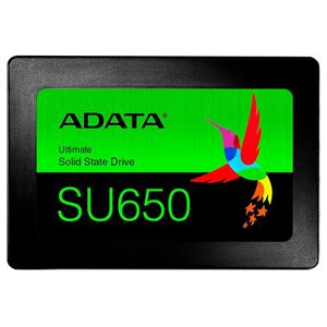 SSD Adata SU650, 240GB, Sata III, Leitura 520MB/s e Gravação 450MB/s