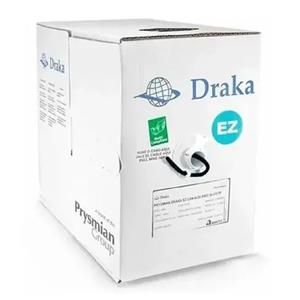 Caixa Cabo de Rede Prysmian Draka UTPCAT5e, 305m, Preto 