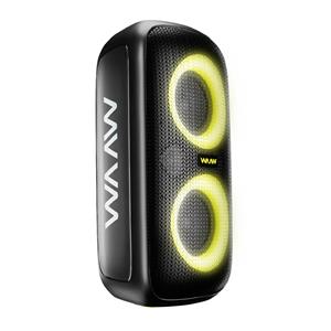 Caixa de Som WAAW Box Infinite 100 By Alok, Bluetooth, 100W RMS, Proteção IPX4, Preto