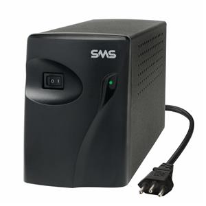 Estabilizador SMS Progressive III 600VA Bivolt/Saída 115V, Preto