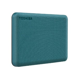 HD Externo Portátil, Toshiba Canvio Advance, 1TB, USB 3.2 Gen 1, 2.5 Pol, Proteção por Senha, Backup Automático, Verde