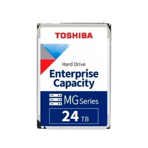 HD Interno Enterprise, 24TB, SATA III, 7200 RPM, 1TB Cache, 3,5", Toshiba MG11ACA24TE
