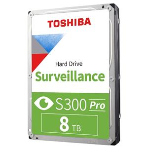 HD Toshiba 8TB Surveillance S300 Pro 3,5&#34; 7200 RPM
