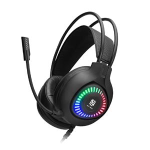 Headset Gamer New Hero Striker, Rainbow, Conector 3.5mm, Drivers de 50mm, Múltiplas Plataformas, Preto