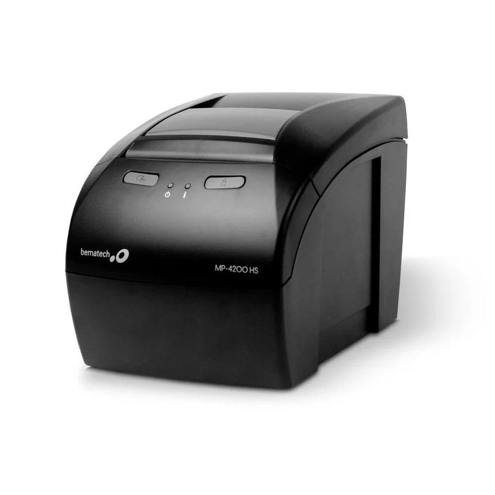Impressora Térmica MP-4200 HS Bematech, USB/Ethernet/Serial, NFCE, SAT, Preto