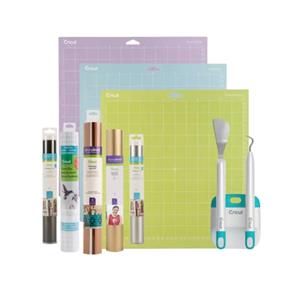 Kit de Materiais e Ferramentas Essenciais Para Cricut Maker e Explorer, Conjunto com 12 Itens para Personalização
