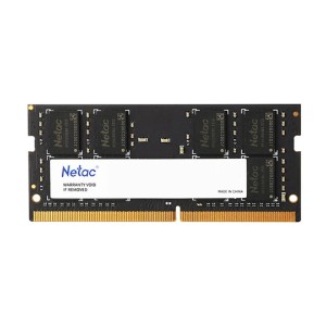 Memória RAM Netac 8GB, DDR4 3200MHz, SODIMM, CL22, PC4-25600, Basic, Notebook Laptop