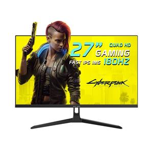 Monitor Gamer New Hero Blade Super 27&#34;, IPS, Quad HD, 180Hz, 1ms, FreeSync, HDMI e Display Port, Preto