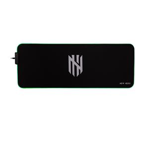 Mousepad Gamer New Hero Rapid, RGB, Extra Grande, 80x30cm, Preto