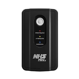 Nobreak NHS Mini 4, 800VA, Entrada Bivolt, Saída 120V, com 1 Bateria