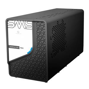 Nobreak SMS Tech 800, VA, Bivolt, 220V, Senoidal, 6 Tomadas, Preto