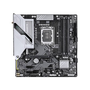 Placa-Mãe Gigabyte B760M Gaming Plus WIFI, Intel B760, LGA 1700, mATX, DDR4, Wi-Fi 6, Bluetooth 5.3, PCIe 4.0, M.2 NVMe
