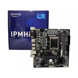 Placa Mãe PCWare IPMH610G, Chipset H610, Intel LGA 1700, mATX, DDR4