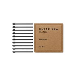 Pontas de caneta elastômero Wacom, Wacom One Standard, 10 unidades, Preto