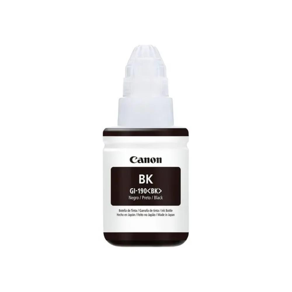 Refil de Tinta Canon GI-190 Preto, 135ml, 0667C001AC