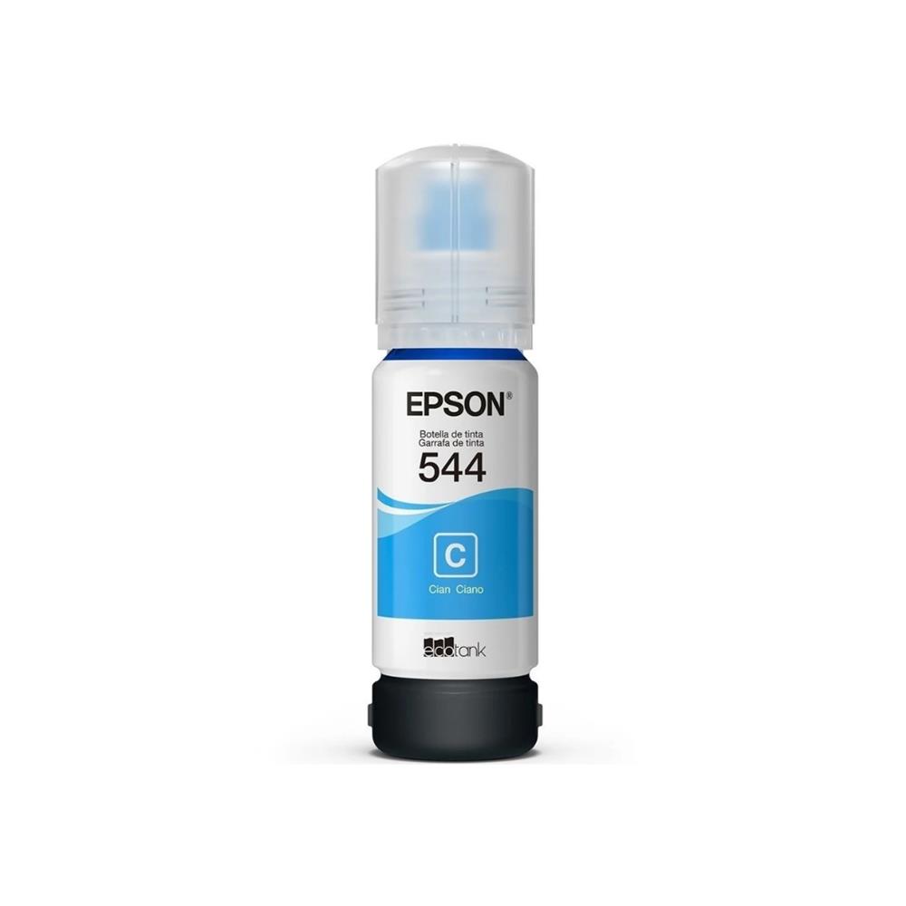 Refil de Tinta Epson T544 Ciano, 65ml, T544222 