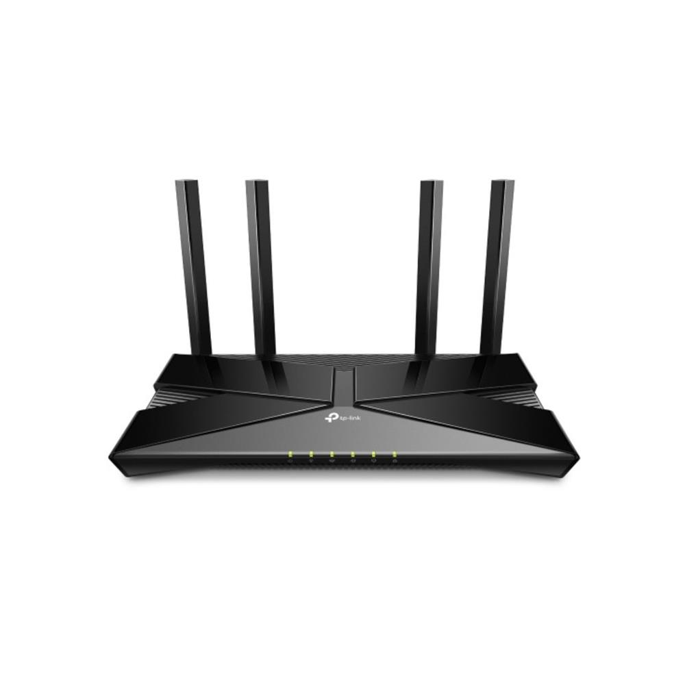 Roteador TP-Link Ex520 Ax3000, Wifi 6, Dual Band, RJ45, 4 Antenas, Preto
