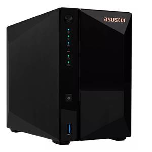Servidor NAS Asustor AS3302T V2 2 Baias, Quad-Core 1.7 Ghz, 2GB RAM, 2.5 Gigabit
