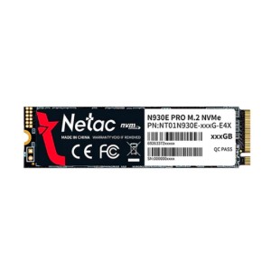 SSD Netac 1TB, PCIe 3.0 x4, M.2 2280, NVMe, N930E PRO