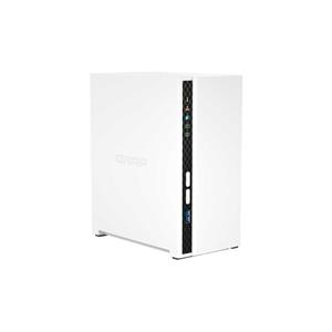 Storage NAS QNAP TS-233, Processador Quad-Core, Ethernet Gigabit, 2 Baias HD/SSD